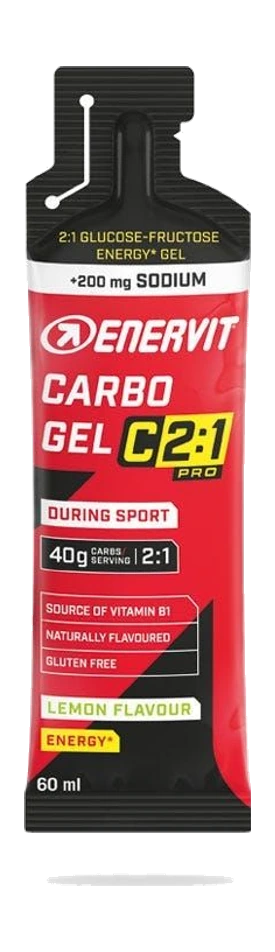 Enervit C2:1PRO Carbo Gel Lemon Sodium 60ml
